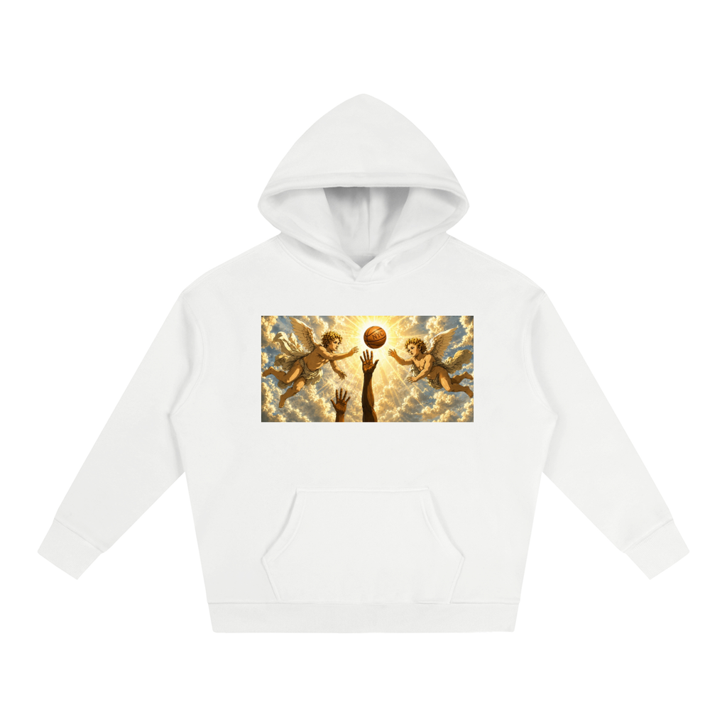 Hand of God Heavenly Anime Art  Oversize Fleeced Hoodie
