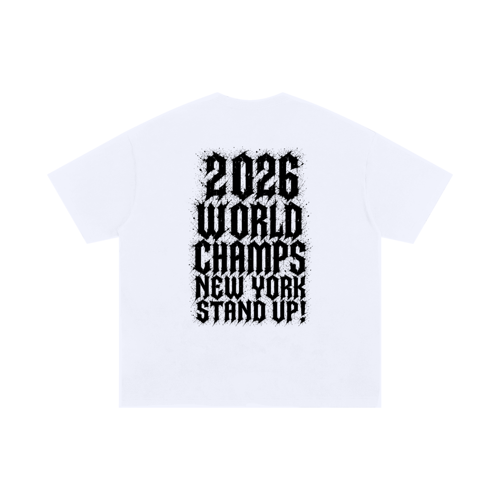 Bodega KAT New York Basketball Unisex Oversized Cotton T-Shirt