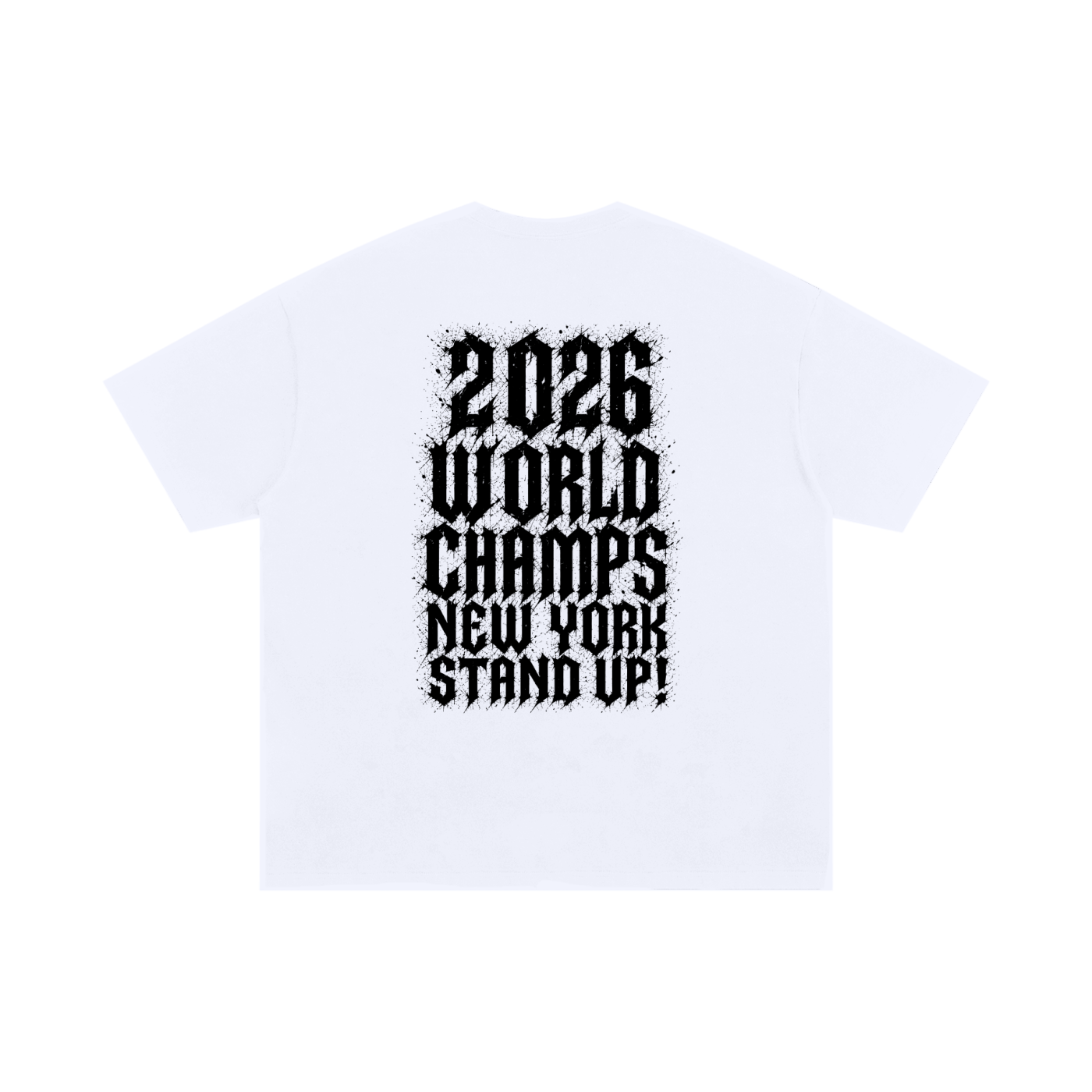 Bodega KAT New York Basketball Unisex Oversized Cotton T-Shirt