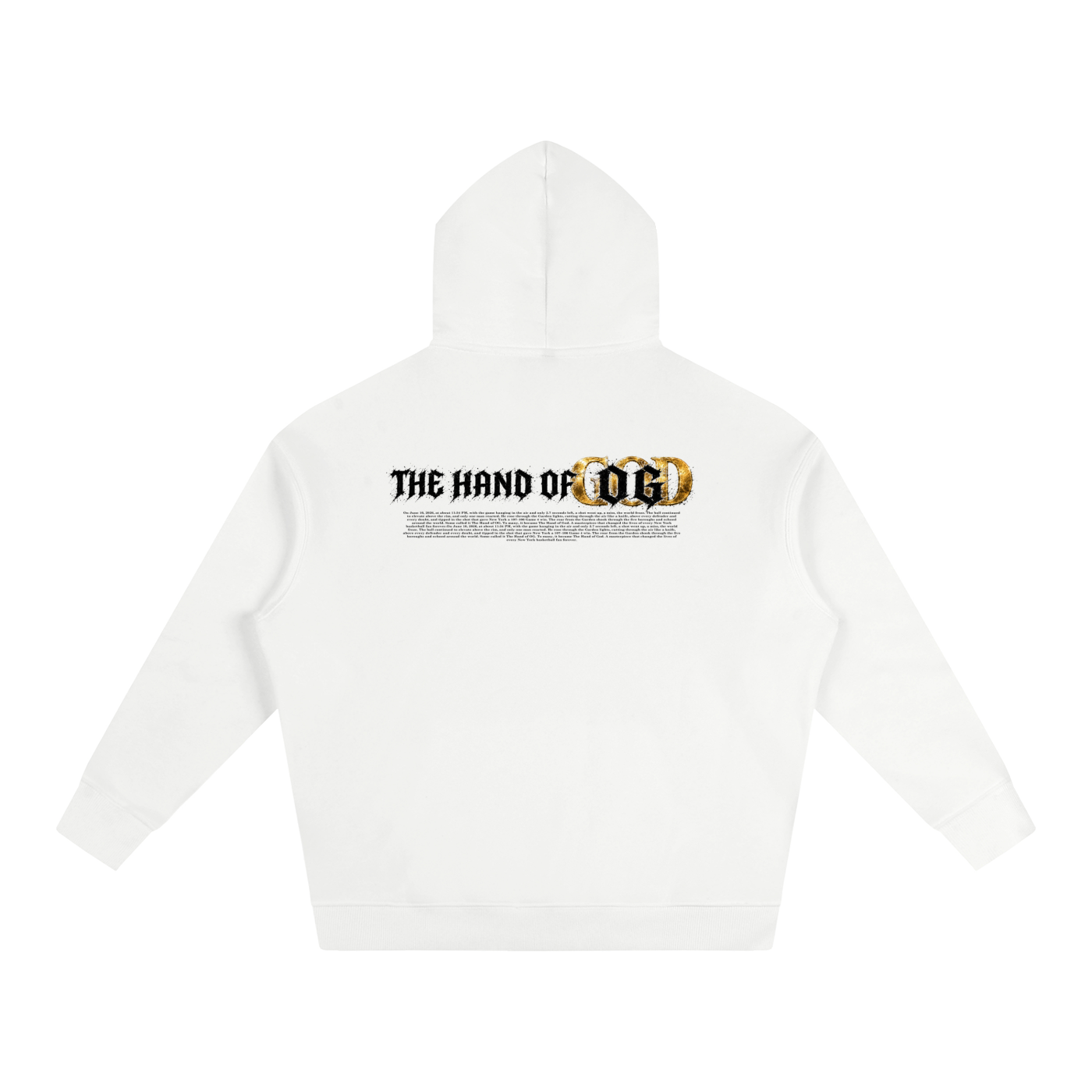Hand of God Heavenly Anime Art  Oversize Fleeced Hoodie