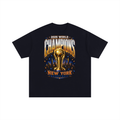 2026 World Champions New York Basketball Unisex Oversized Cotton T-Shirt