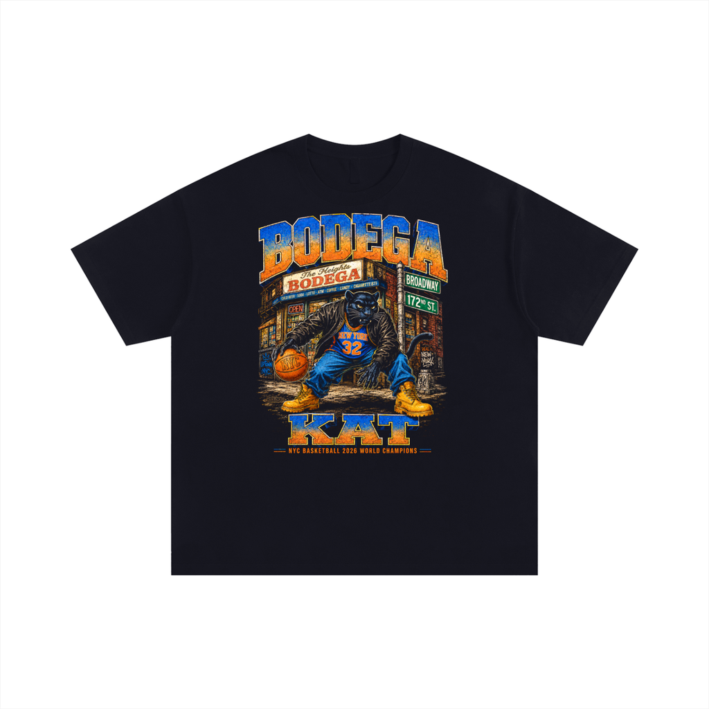 Bodega KAT 90s Streetball Unisex Oversized Cotton T-Shirt