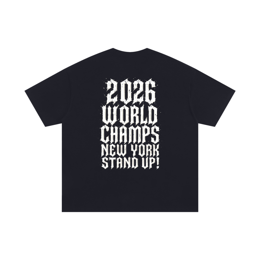 Bodega KAT New York Basketball Unisex Oversized Cotton T-Shirt