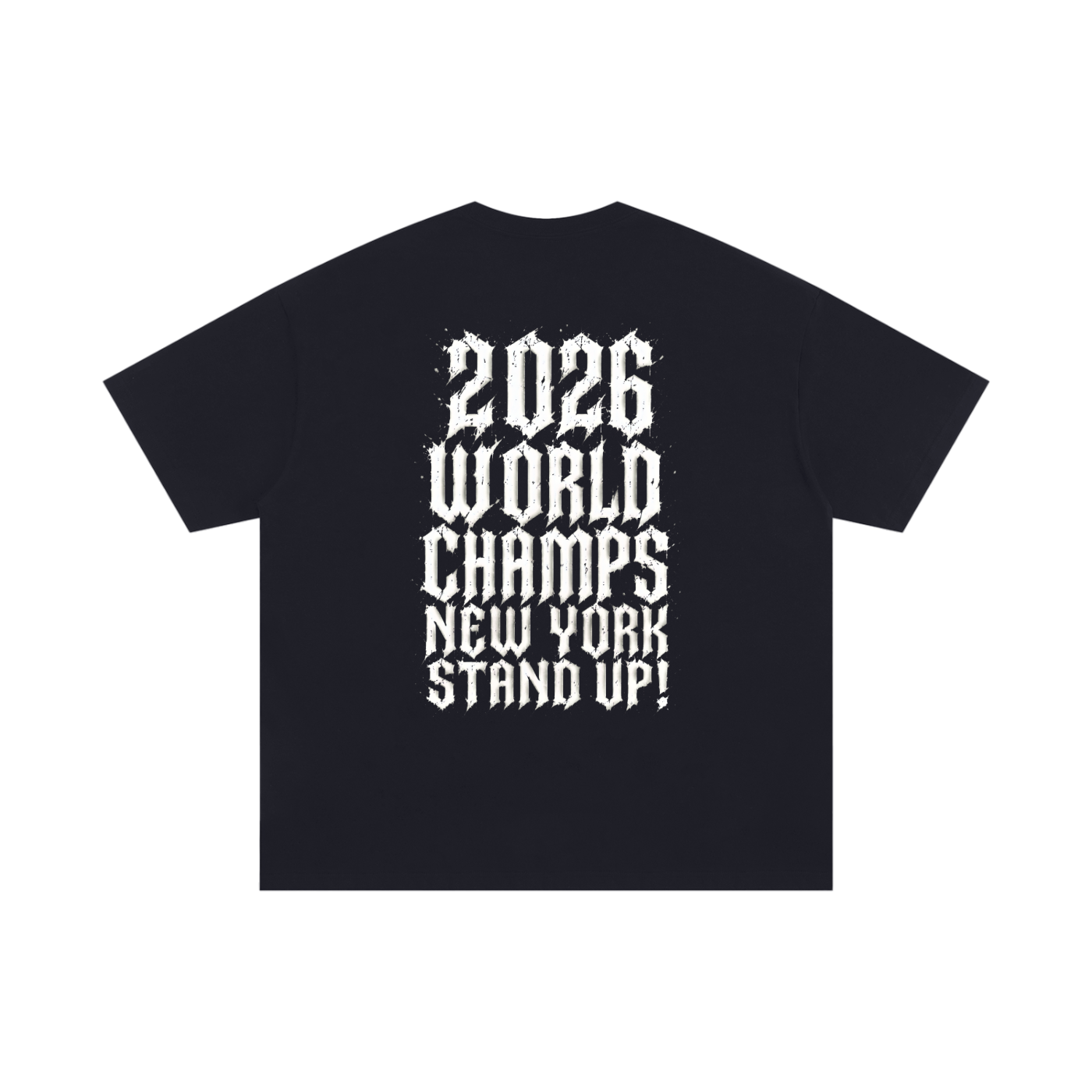 Bodega KAT New York Basketball Unisex Oversized Cotton T-Shirt