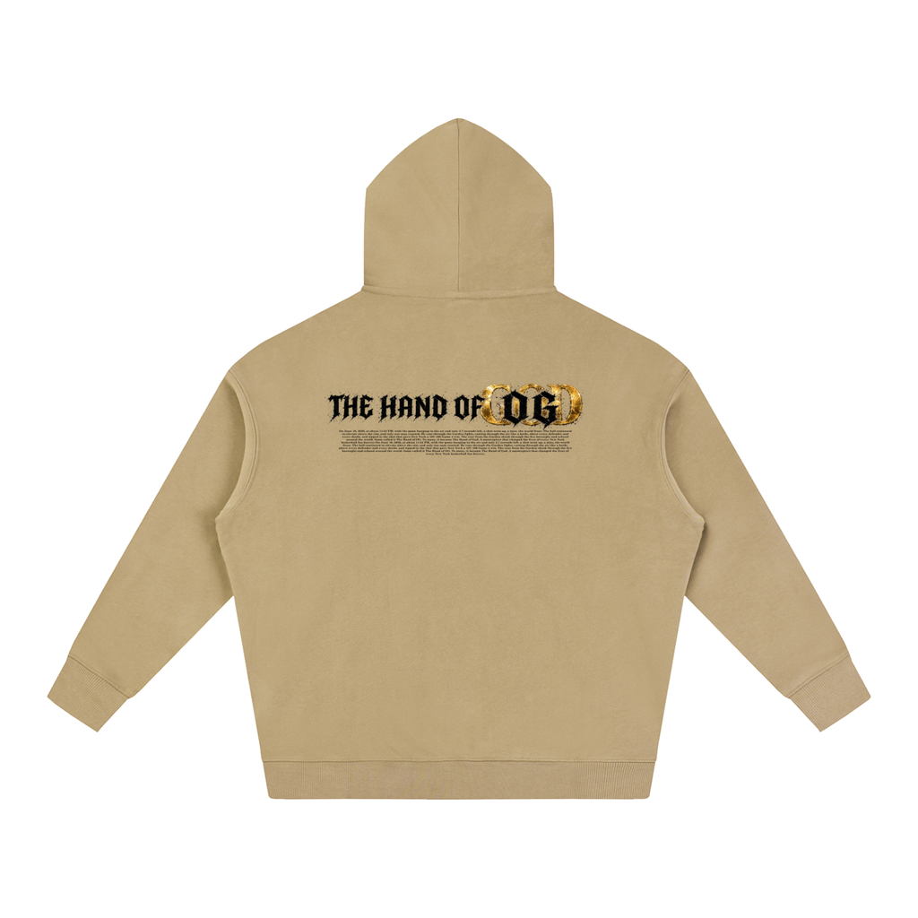 Hand of God Heavenly Anime Art  Oversize Fleeced Hoodie
