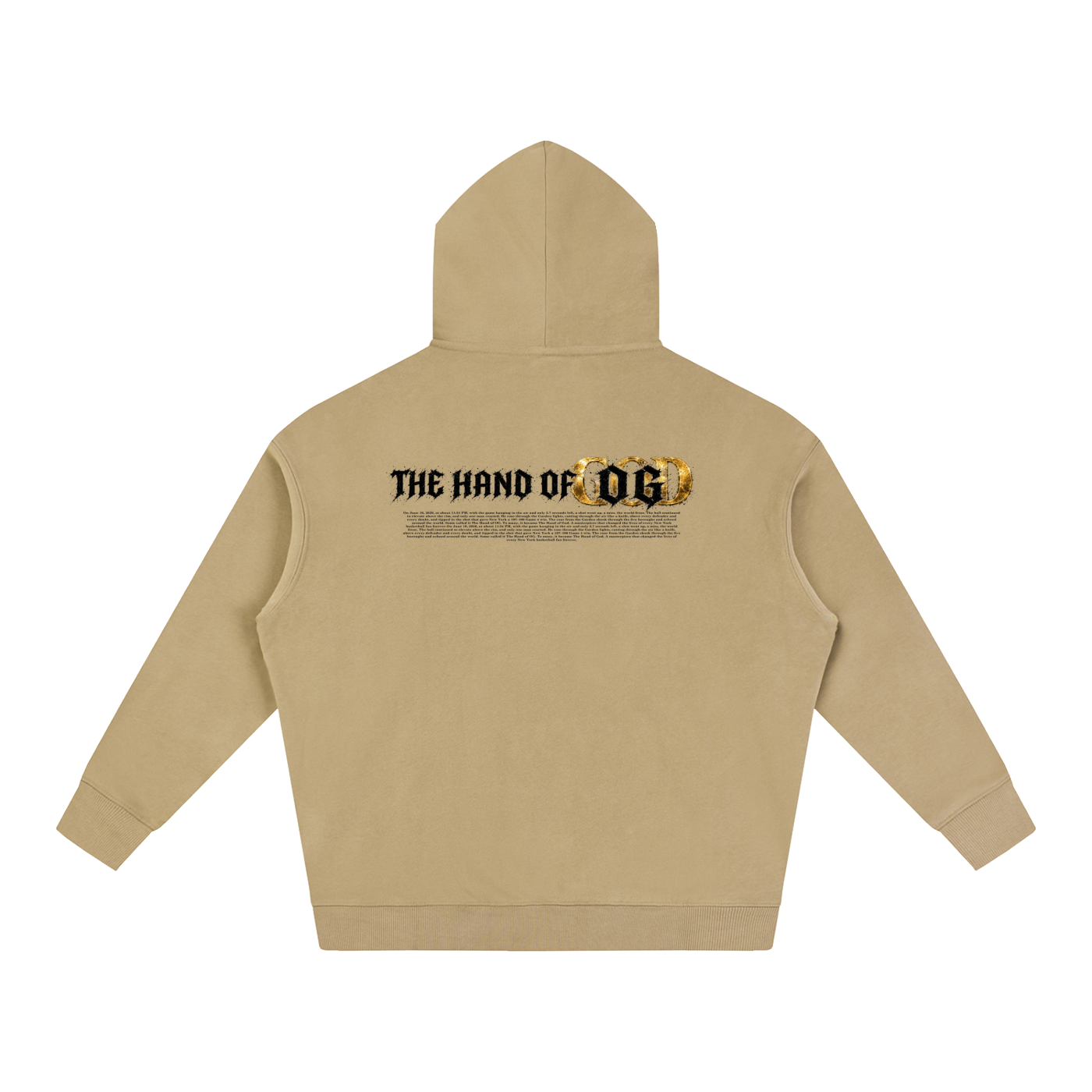 Hand of God Heavenly Anime Art  Oversize Fleeced Hoodie