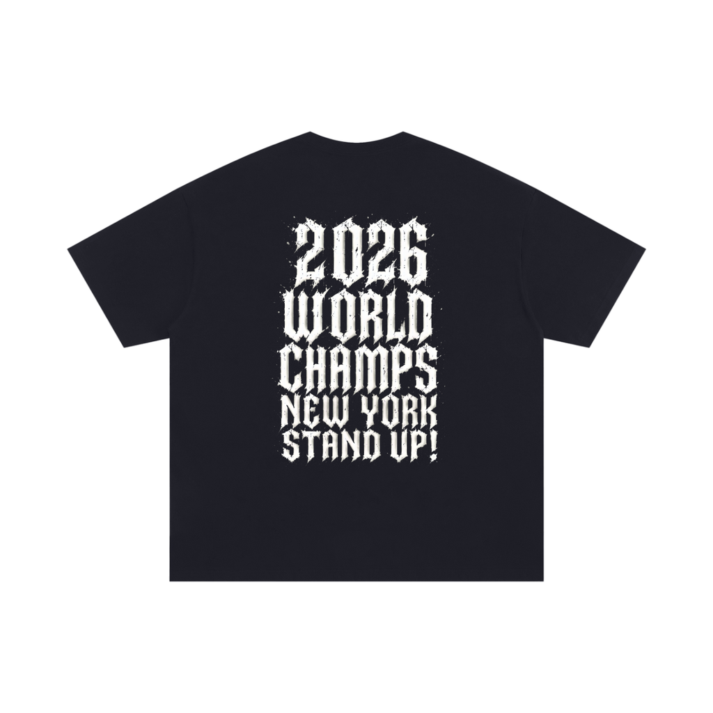 Señor Clutch New York Basketball Unisex Oversized Cotton T-Shirt