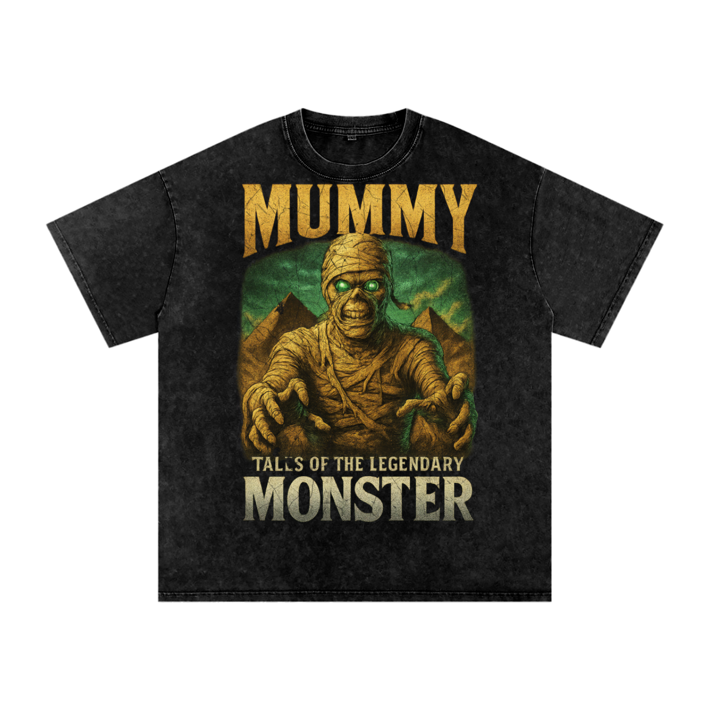 Mummy Vintage T-Shirt,90s Bootleg Horror Tee,Egyptian Oversized Streetwear,Street Styles,Halloween,Street Gear